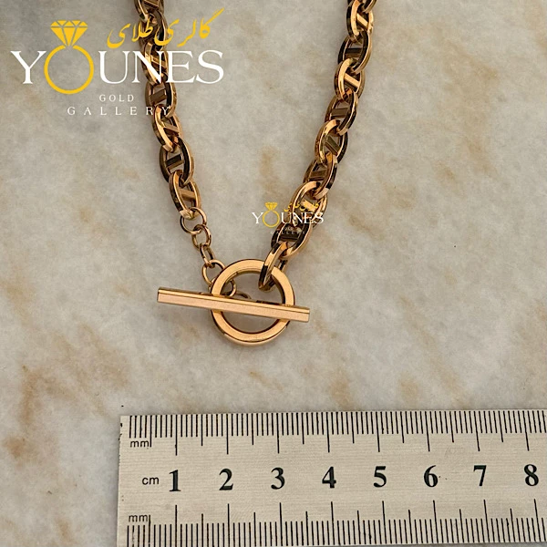 گردنبند طلا هرمس قفل T